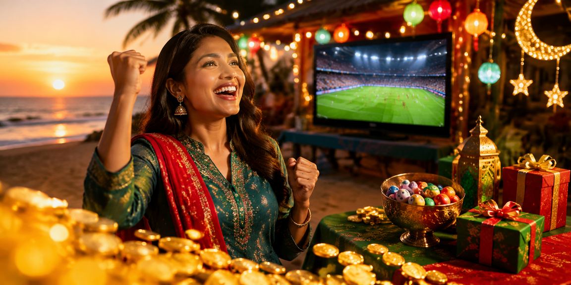 ময়মনসিংহে ঈদ উৎসবে লটারি গেম উপভোগ করছেন দর্শনার্থীরা