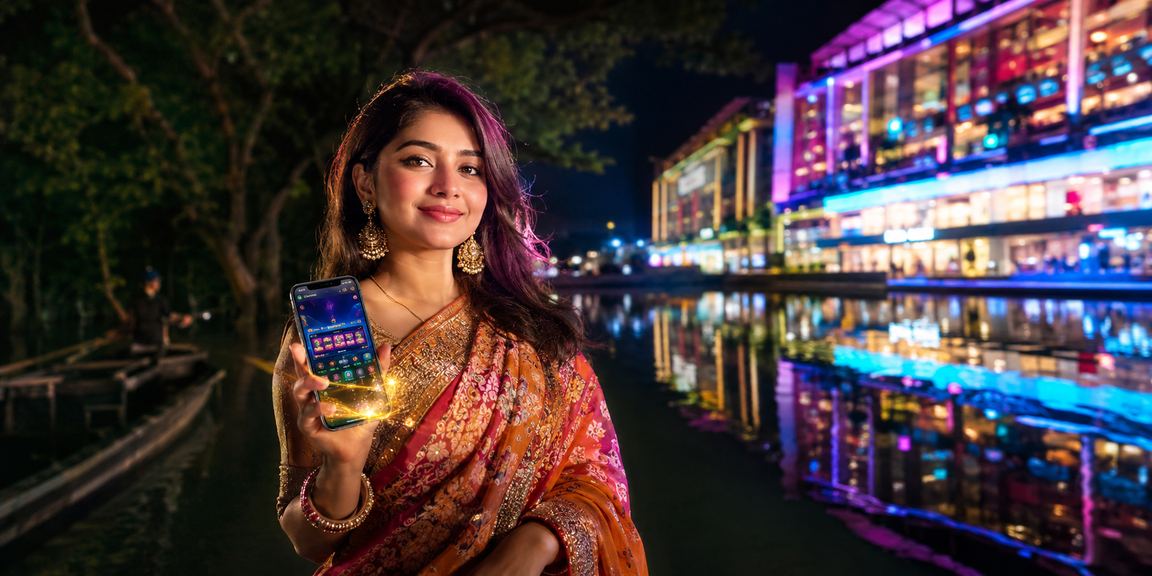 সিলেটে স্পোর্টস বেটিং বিশ্লেষণে মনোযোগী একজন নারী খেলোয়াড়